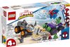 foto van LEGO Marvel Spider-Man Hulk vs. Rhino truck duel - 10782