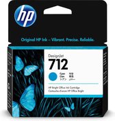 Compatibele inktcartridge HP 712 Cyaan