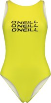 O'Neill Badpak Women Logo Limonata 38 - Limonata 78% Recycled Polyamide, 22% Elastane Medium Coverage
