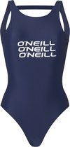 O'Neill Badpak Women Logo Blueberry 38 - Blueberry 78% Recycled Polyamide, 22% Elastane Medium Coverage