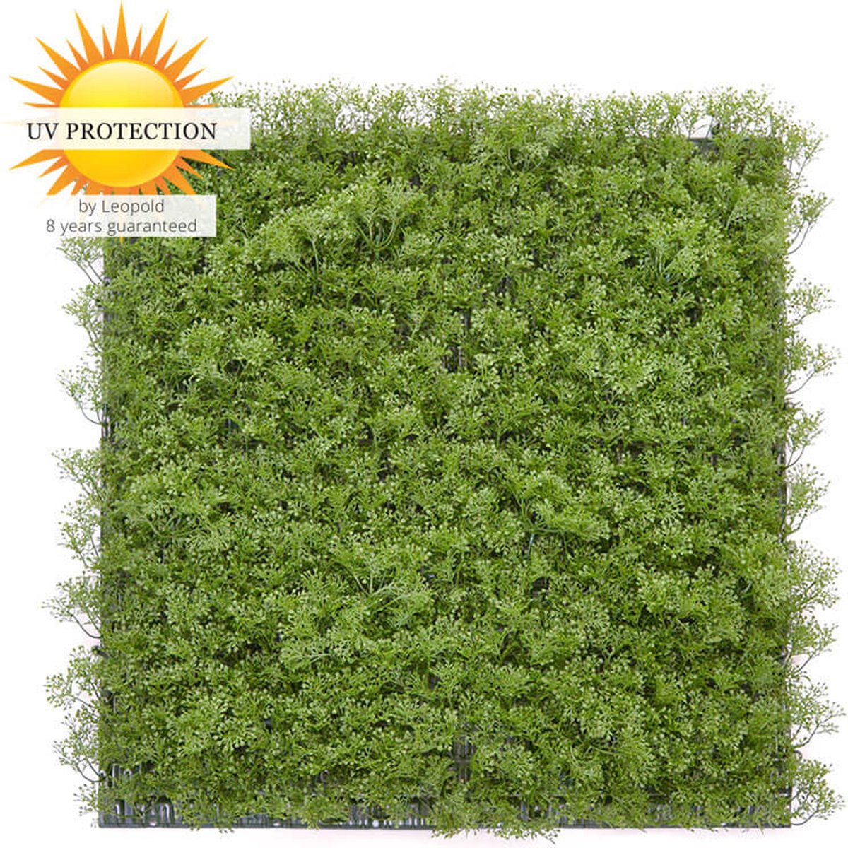 LeopoldFlora Kunstmos Mat voor Buiten - Groen - 50 x 50 cm