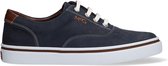 McGregor Heren Sneakers - Blauw - Lage Sneakers - Leer - Veters