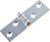Scharnier backflap 20x70x2 mm verzinkt