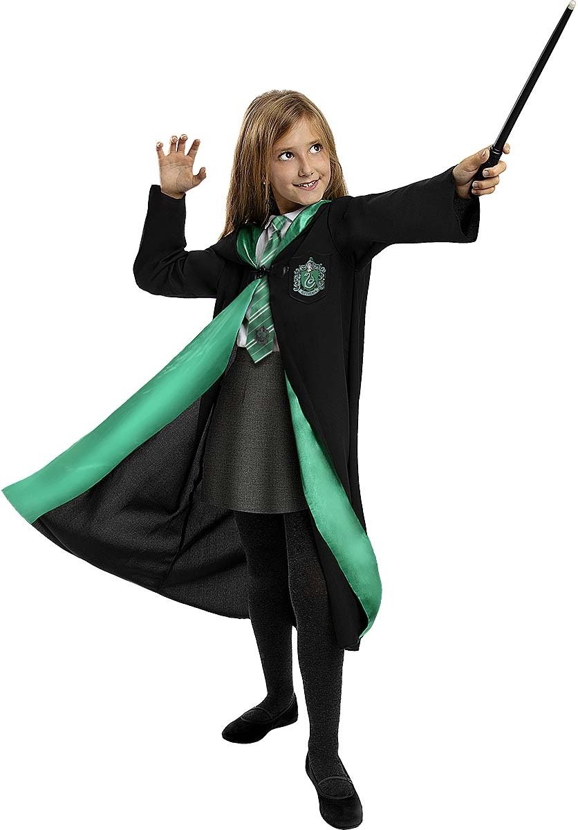 FUNIDELIA Harry Potter Zwadderich Kostuum voor Kinderen - 110-122 cm | bol