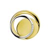 The Jewelry Collection Hanger Diamant 0.03ct H Si - Bicolor Goud