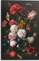 Glasschilderij Bloemen en Planten Stilleven met bloemen 120x80 cm Plexiglas - Reinders