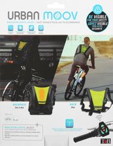 Urban Moov - veiligheidshesje met LED richtingaanwijzer fiets - met afstandbediening