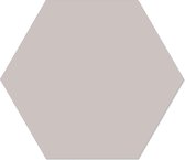 Muurhexagon effen stone Dibond - Aanbevolen / 24 x 20 cm