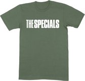 The Specials - Solid Logo Heren T-shirt - L - Groen