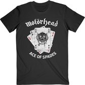 Motorhead Heren Tshirt -M- Flat War Pig Aces Zwart