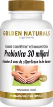 Golden Naturals Probiotica 30 miljard (60 veganistische maagsapresistente capsules)
