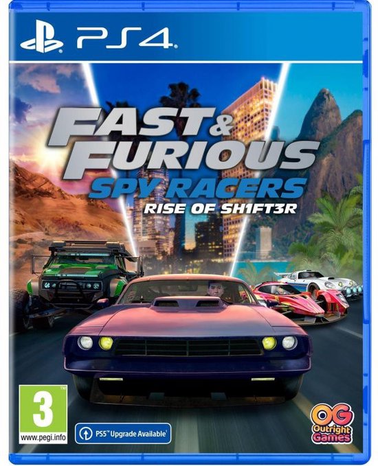 Fast Furious Spy Racers Rise of SH1FT3R PS4 Games bol