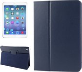 Apple iPad Pro 9.7 (2016) Hoes - Mobigear - Classic Serie - Kunstlederen Bookcase - Donkerblauw - Hoes Geschikt Voor Apple iPad Pro 9.7 (2016)