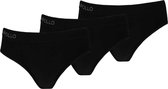 Apollo | Dames slip | Zwart | Maat M | 3-Pack | Dames ondergoed | Sloggie ondergoed | Dames boxershort