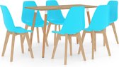 Decoways - 7-delige Eethoek blauw