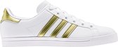 adidas COAST STAR W Dames Sneakers - Ftwr White/Gold Met./Grey One F17 - Maat 37 1/3