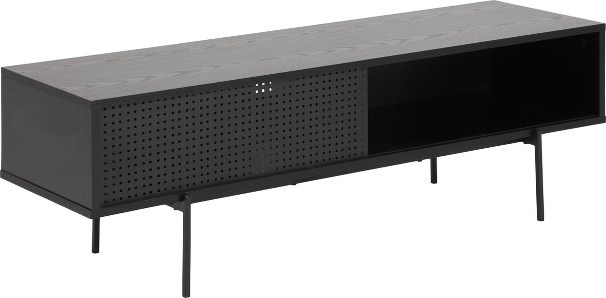 Giga Living Tv-meubel Finn MDF Zwart 140cm - Giga Living