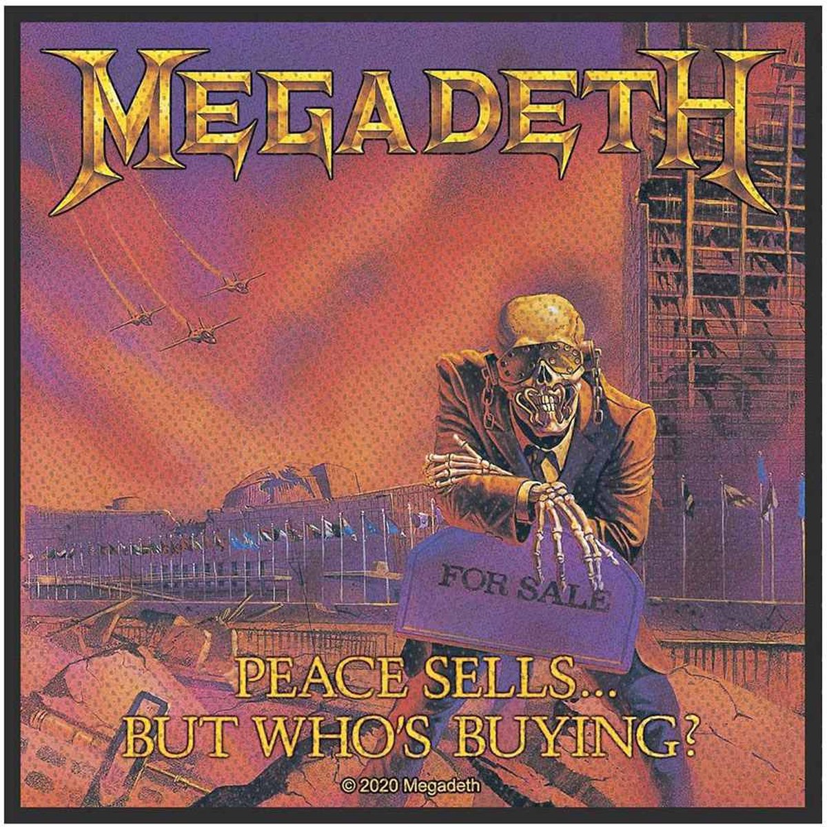 Megadeth - Peace Sells Patch - Multicolours