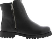 Blackstone QL68 NERO - ZIPPER BOOT - FUR - Vrouw - Black - Maat: 40