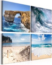 Schilderij - The Beauty of the Ocean.