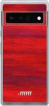 6F hoesje - geschikt voor Google Pixel 6 Pro -  Transparant TPU Case - Scarlet Canvas #ffffff