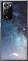 6F hoesje - geschikt voor Samsung Galaxy Note 20 Ultra -  Transparant TPU Case - Milky Way #ffffff