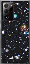 6F hoesje - geschikt voor Samsung Galaxy Note 20 Ultra -  Transparant TPU Case - Galactic Bokeh #ffffff