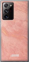 6F hoesje - geschikt voor Samsung Galaxy Note 20 Ultra -  Transparant TPU Case - Sandy Pink #ffffff