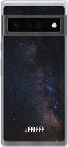 6F hoesje - geschikt voor Google Pixel 6 Pro -  Transparant TPU Case - Dark Space #ffffff