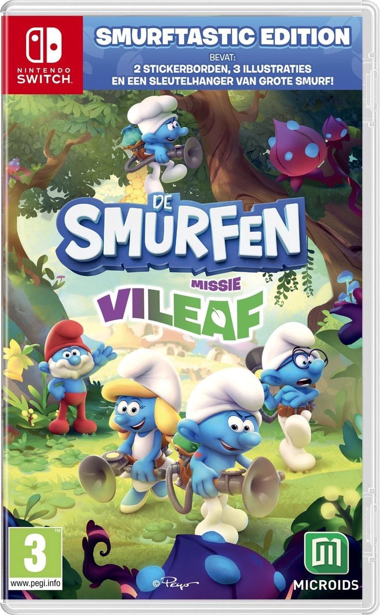 De Smurfen: Mission Vileaf - Smurftastische Editie - Switch - Microids