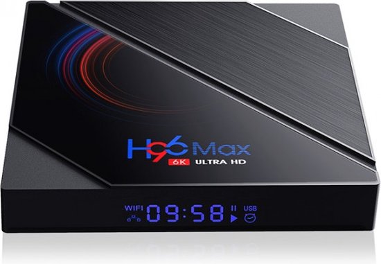 H96 Max 4K Ultra HD - 4/32GB - Android 10 - media TV streaming box - H96 Max