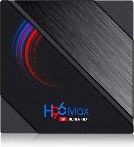 H96 Max - Mediaspeler - 64GB - Android 10 - Met afstandsbediening - - H96 Max