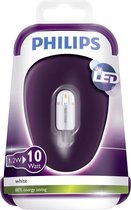 Philips G4 LED Steeklampje 1.2W=10W Wit 3000K 12VAC