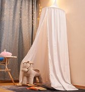 furnibella - bedluifel met bobbels 230cm wit