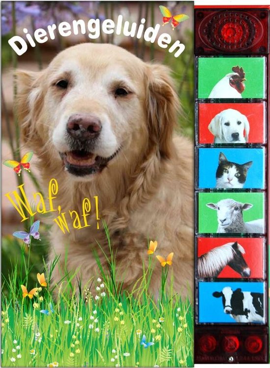 Cover van het boek 'Dierengeluiden  / Waf, waf !'