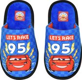 Disney Pantoffels Cars Junior Polyester/tpr Blauw Maat 25-26