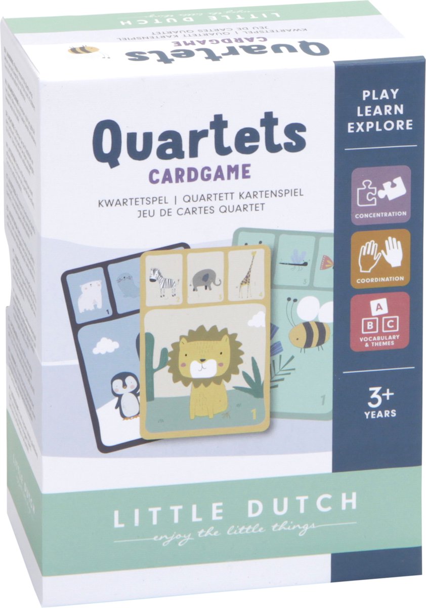 Little Dutch LD4481 jeu de société Jeu de cartes Card exchange Jeux