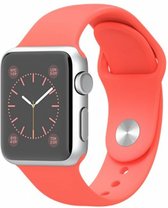 Rubberen sport bandje voor de Geschikt voor Apple Watch 38mm - 40mm S/M - Hotpink 1|2|3|4|5|6|7