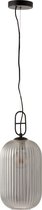 Hanglamp | glas | grijs | 20x20x (h)93 cm