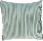 Kussen | textiel | muntgroen | 45x45x (h)4 cm