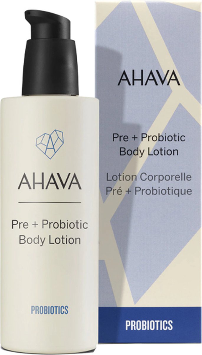 AHAVA Probiotische Bodylotion - Versterkt Natuurlijke Huidbarrière | Balanceert & Hydrateert | Synbiotic-complex | Lotion voor dames & heren | Moisturizer voor een droge huid & gezicht - 250ml