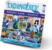 Crocodile Creek 48 pcs Puzzle & Memory Game/Endangered