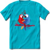 Valentijn T-Shirt | Grappig Valentijnsdag Cadeautje voor Hem en Haar | Dames - Heren - Unisex | Kleding Cadeau | - Blauw - L