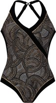 Anita  Amber Glow Nuria Badpak Zwart 44 D