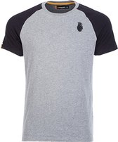 Raglan Sleeve T-Shirt (Charcoal/Marl) L