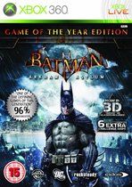 Batman Arkham Asylum(Game Of The Year Edition) XBOX 360