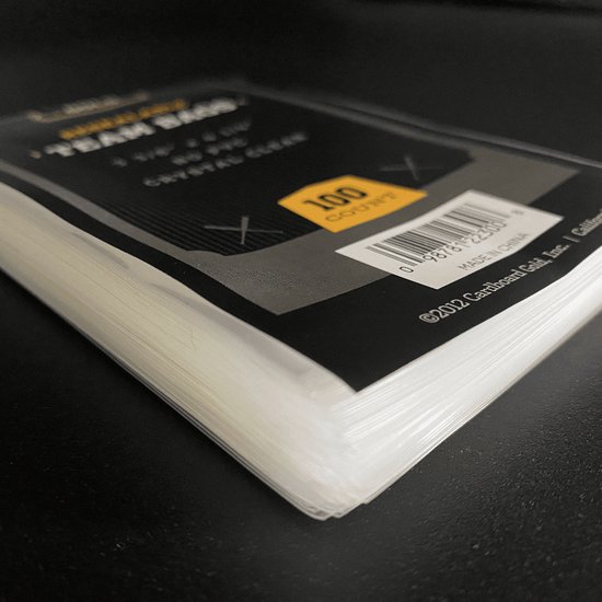 Shellz Team Bags | 100-Pack Resealable Card Sleeves