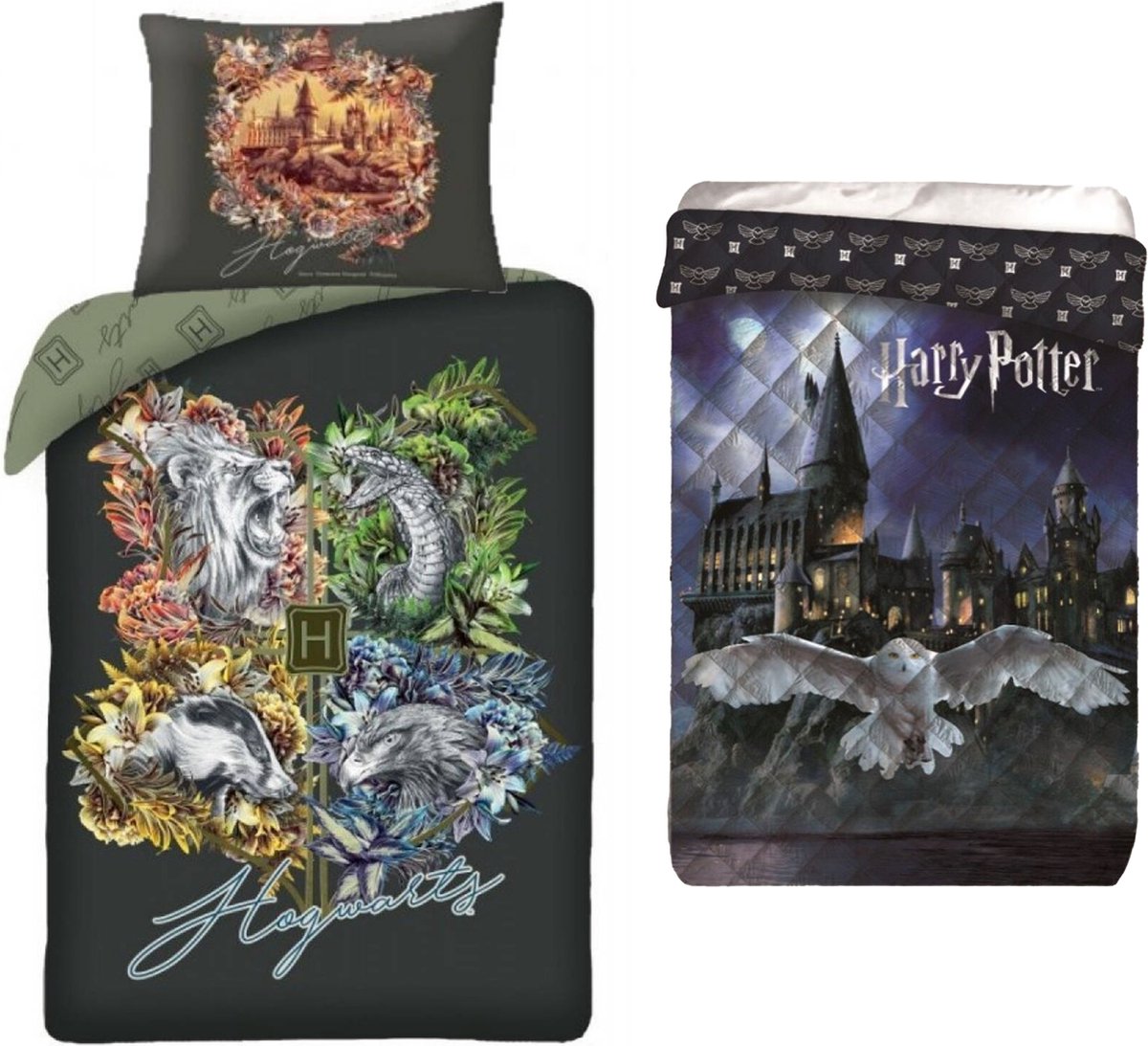 Housse De Couette Harry Potter 1 Personne