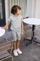 Levv jongens t-shirt met capuchon Tibe Green Forest