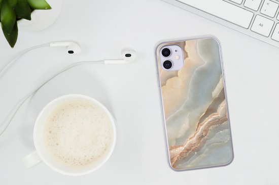 Coque iPhone 11 - Luxe - Minéraux - Pierres naturelles - Coque de téléphone en Siliconen